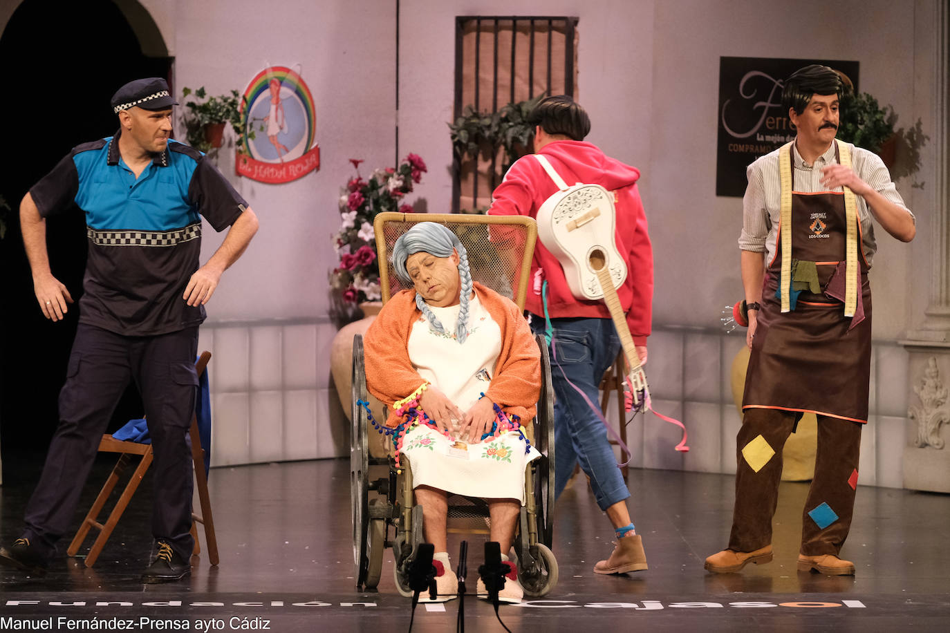 Fotos: El cuarteto &#039;Los cocos de Cadi&#039; en el COAC 2024