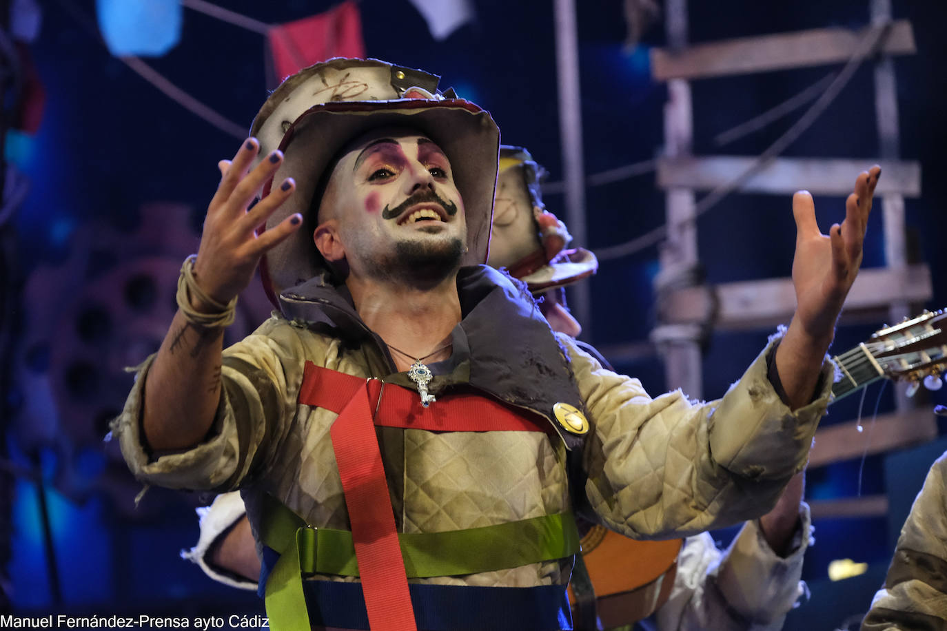 FOTOS: La comparsa &#039;Donde fuimos felices&#039; en el COAC 2024, del Carnaval de Cádiz