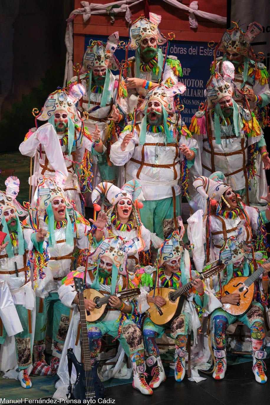 FOTOS: Coro &#039;Este coro es de locos&#039;, el coro de José Luis Bustelo y Jesús Monje en el COAC 2024, del Carnaval de Cádiz