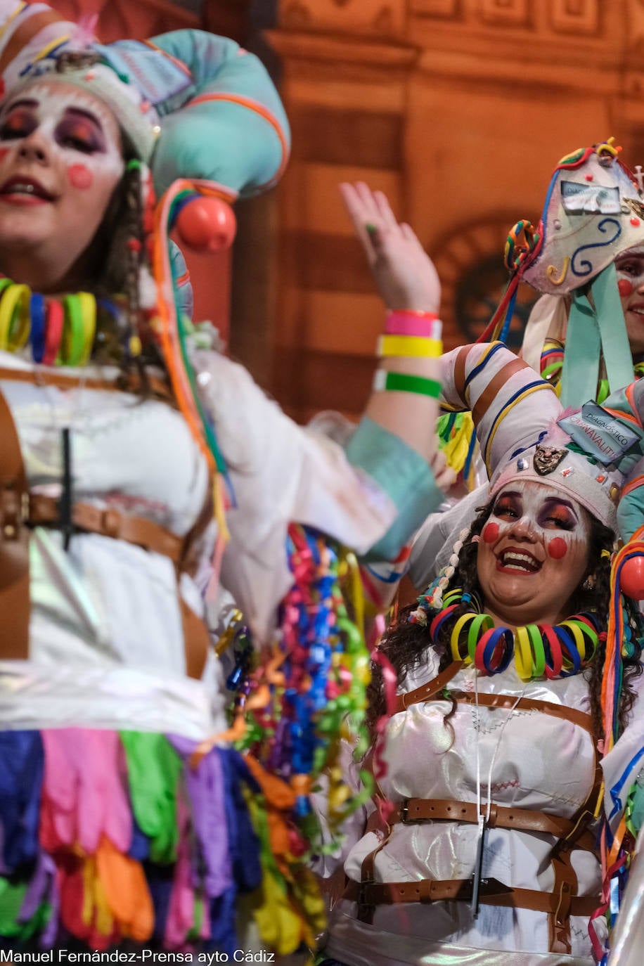 FOTOS: Coro &#039;Este coro es de locos&#039;, el coro de José Luis Bustelo y Jesús Monje en el COAC 2024, del Carnaval de Cádiz