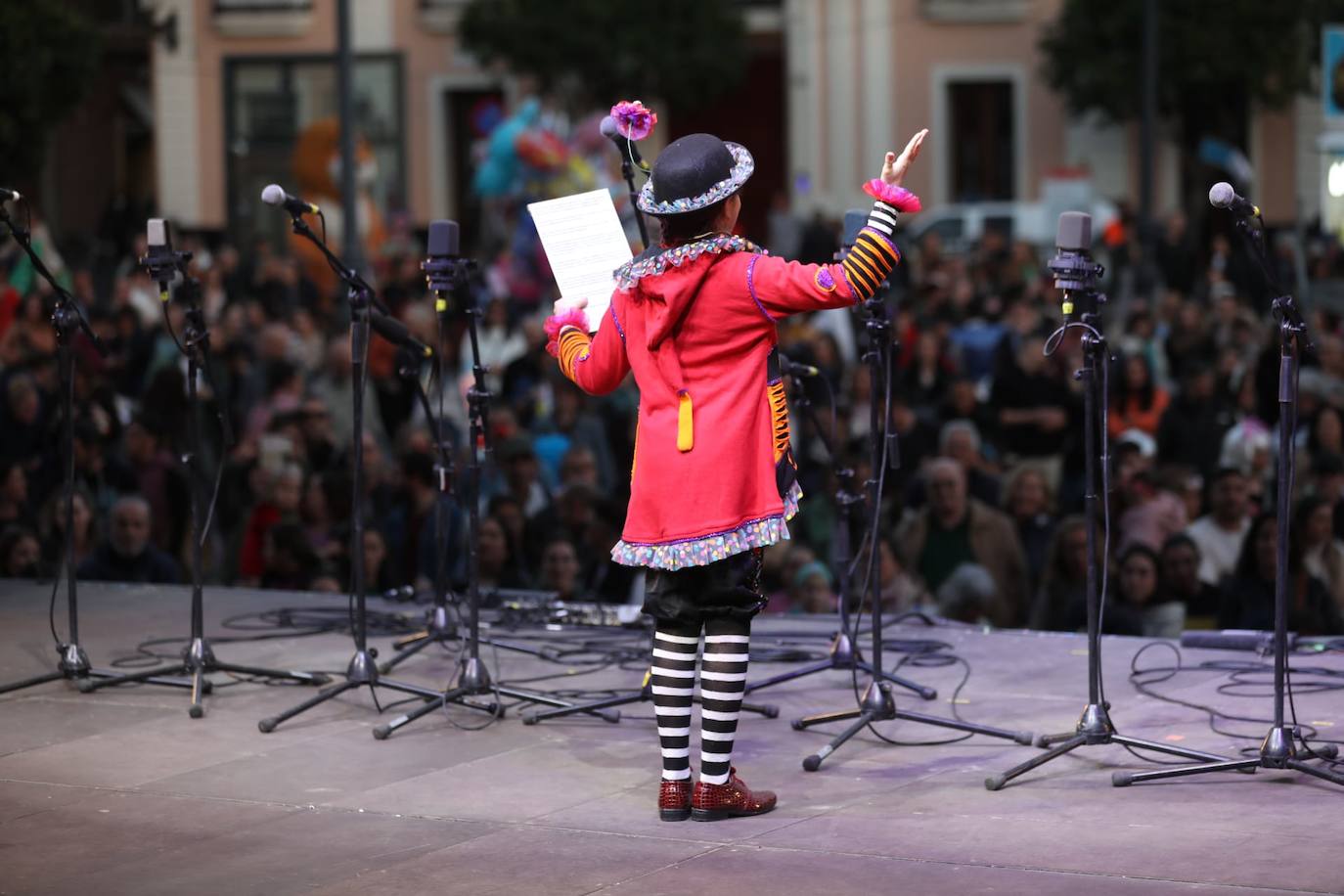 Fotos: Pregón infantil, tanquillos y circuito de agrupaciones en el miércoles de Carnaval