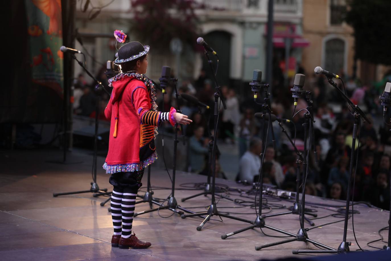 Fotos: Pregón infantil, tanquillos y circuito de agrupaciones en el miércoles de Carnaval