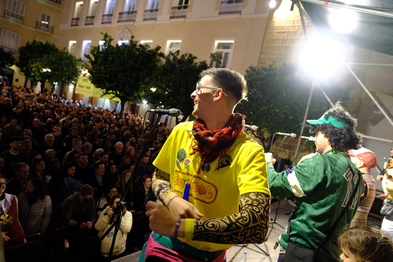 Fotos: Pregón infantil, tanquillos y circuito de agrupaciones en el miércoles de Carnaval