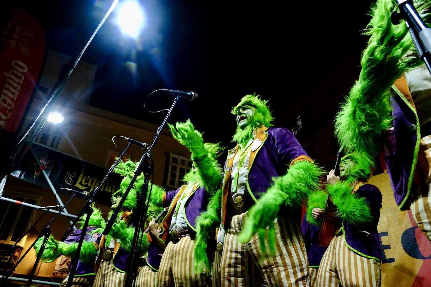 Fotos: Pregón infantil, tanquillos y circuito de agrupaciones en el miércoles de Carnaval