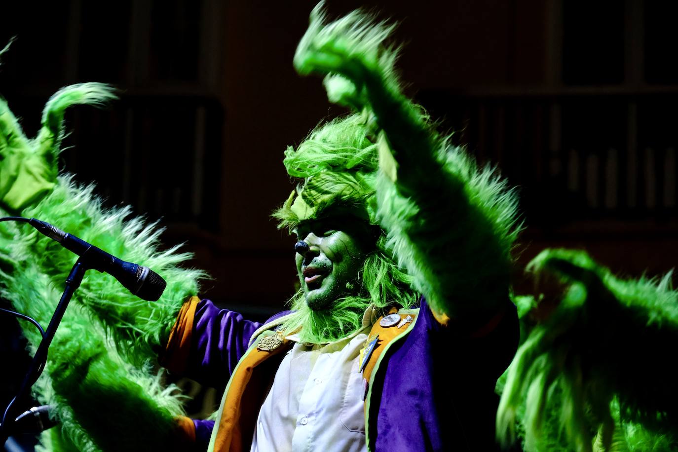 Fotos: Pregón infantil, tanquillos y circuito de agrupaciones en el miércoles de Carnaval