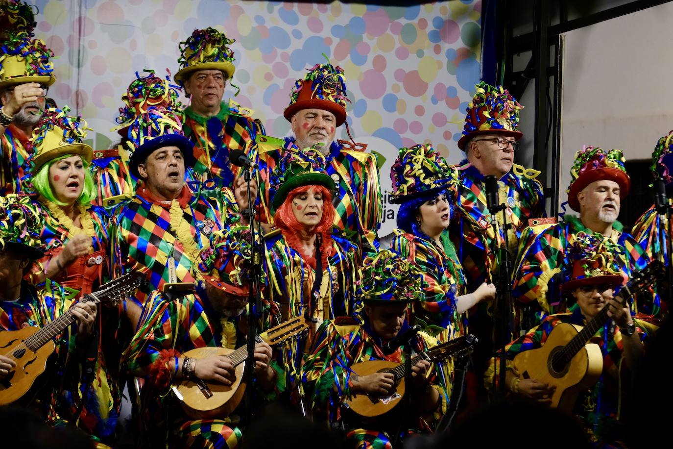 Fotos: Pregón infantil, tanquillos y circuito de agrupaciones en el miércoles de Carnaval