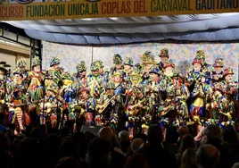 Fundación Unicaja premia a 'Los iluminados', 'Los del Canal Sur' y 'Los sacrificaos' en su concurso de carnaval