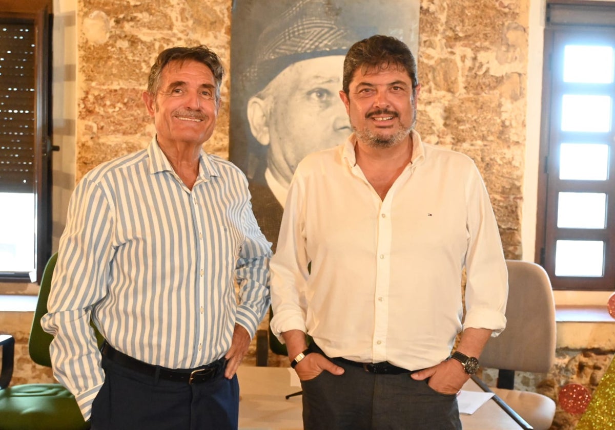 Miguel Villanueva y Fran Sevilla Pecci