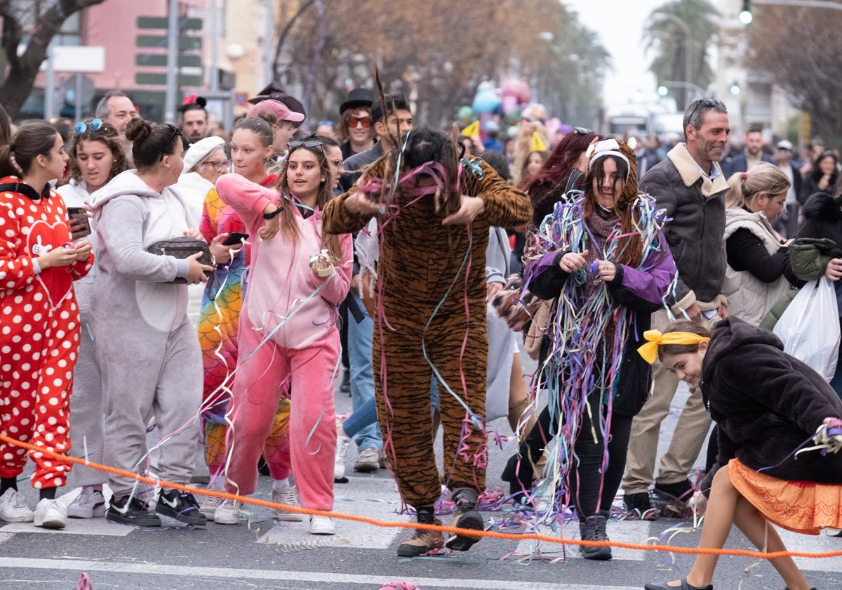 Cabalgata del Carnaval de Cádiz.