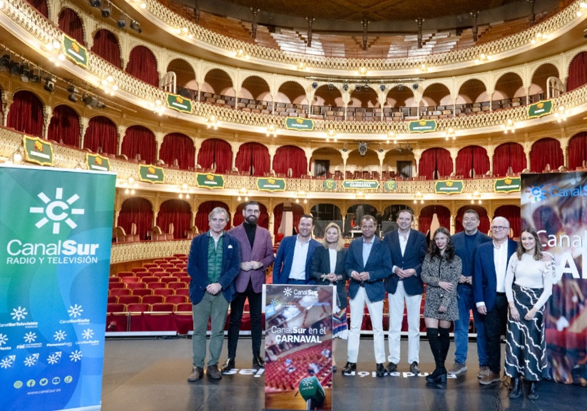 Canal Sur presenta un amplio despliegue humano y técnico para este Carnaval de Cádiz 2025