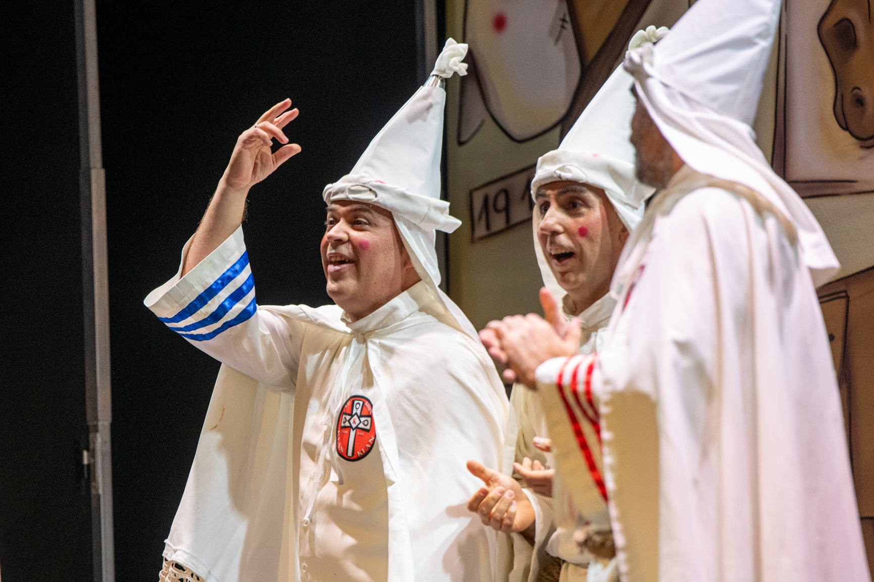 Fotos: el cuarteto Ku Klux Klan Klan en cuartos del COAC 2025