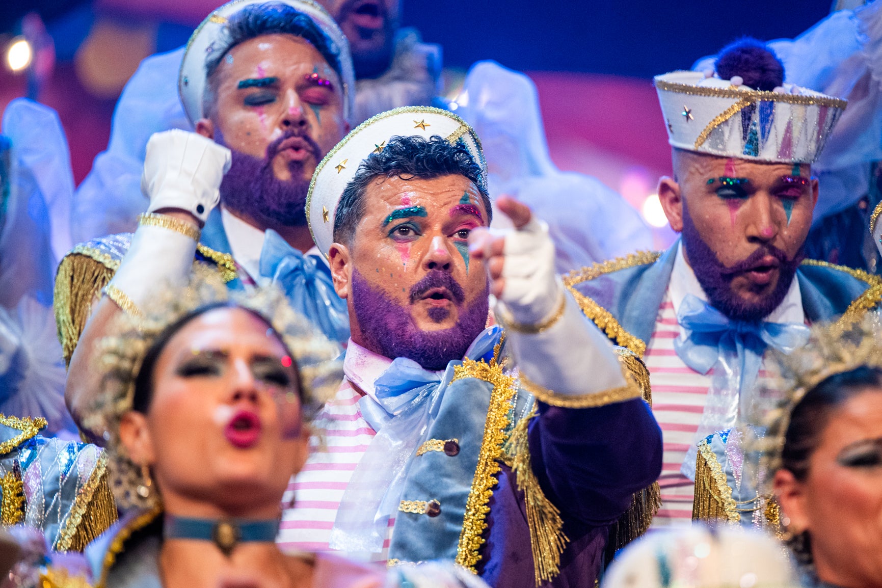 Fotos: Coro &#039;Cádiz, el show&#039; en cuartos