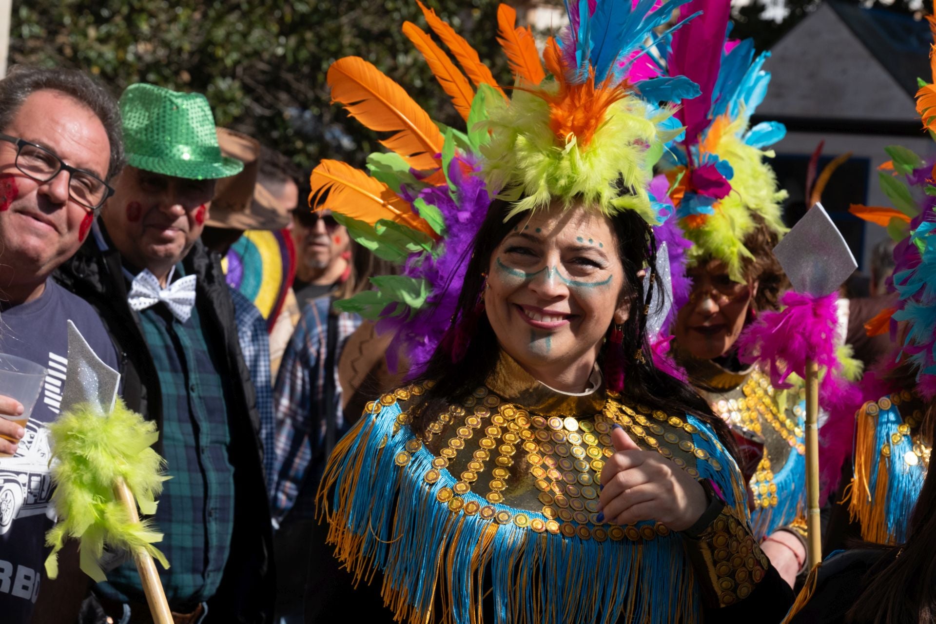 El ambiente del primer sábado de Carnaval, en imágenes