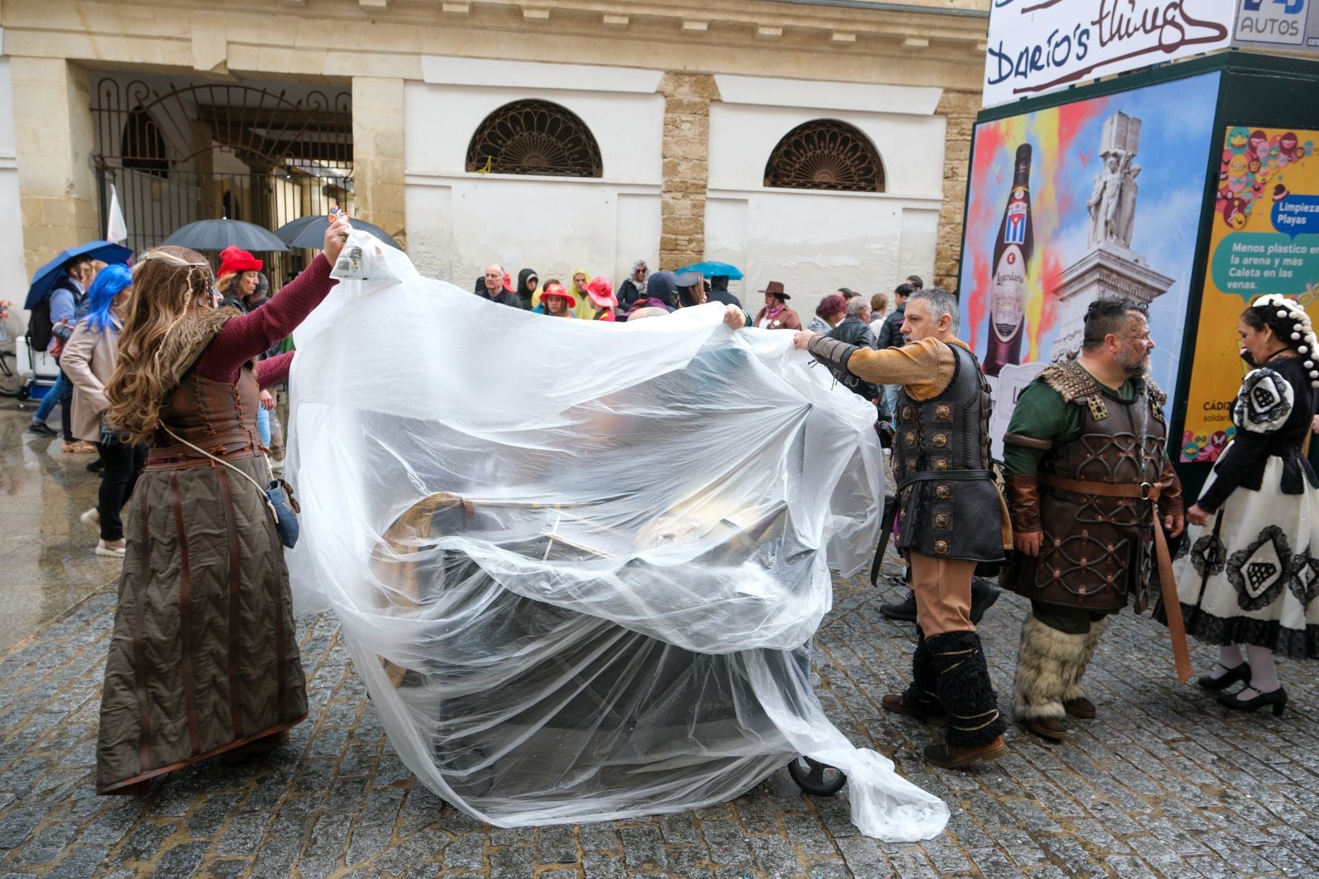 El ambiente del domingo de Carnaval, en imágenes