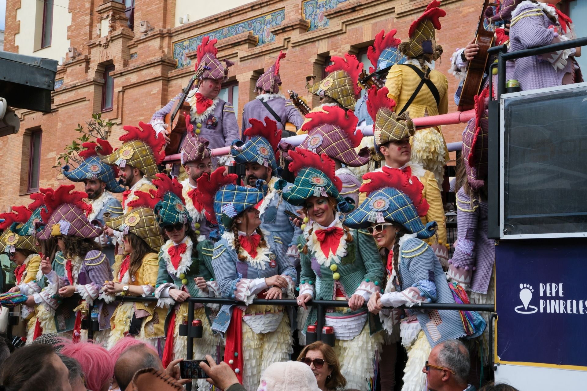 El ambiente del domingo de Carnaval, en imágenes