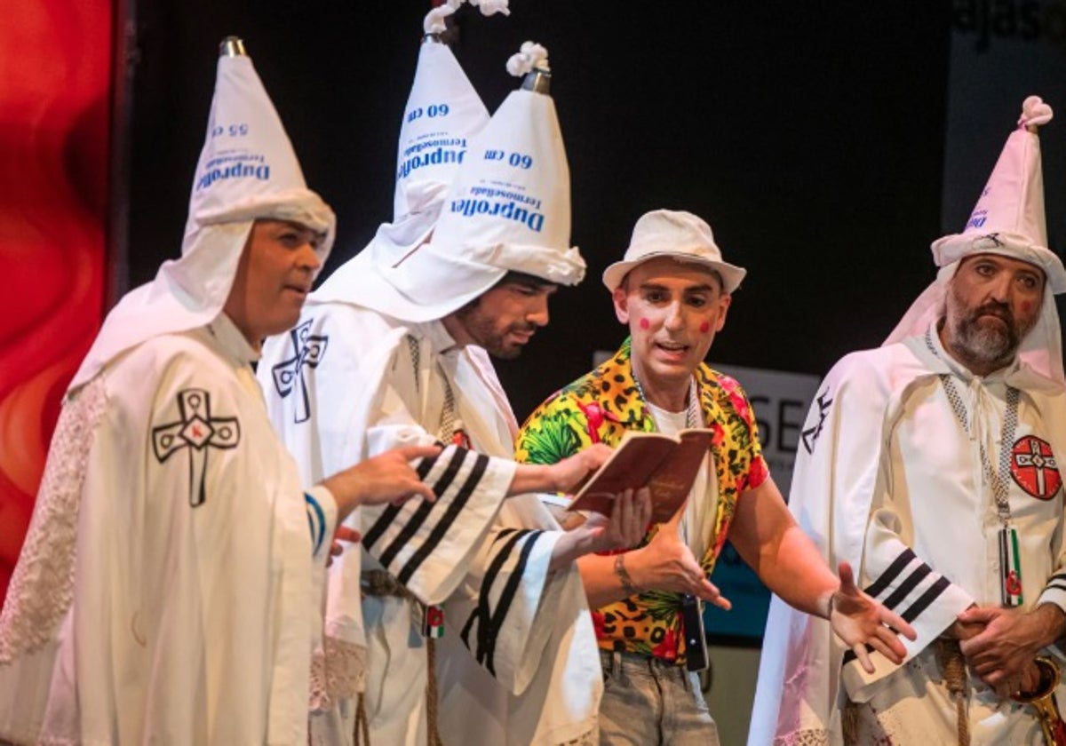 Cuarteto 'Ku Klux Klan Klan'.