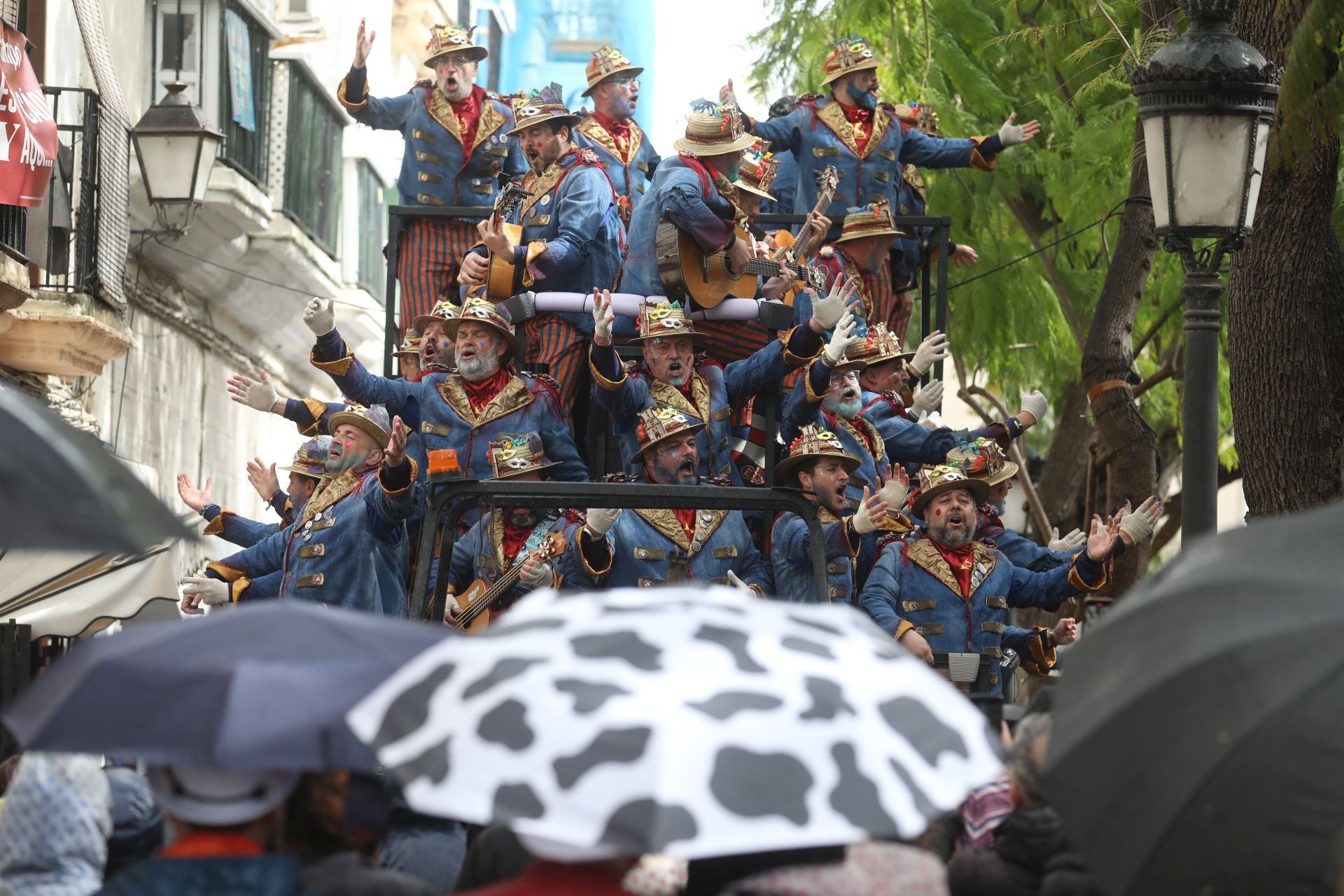 Fotos: Carrusel de coros en el segundo sábado de Carnaval de Cádiz