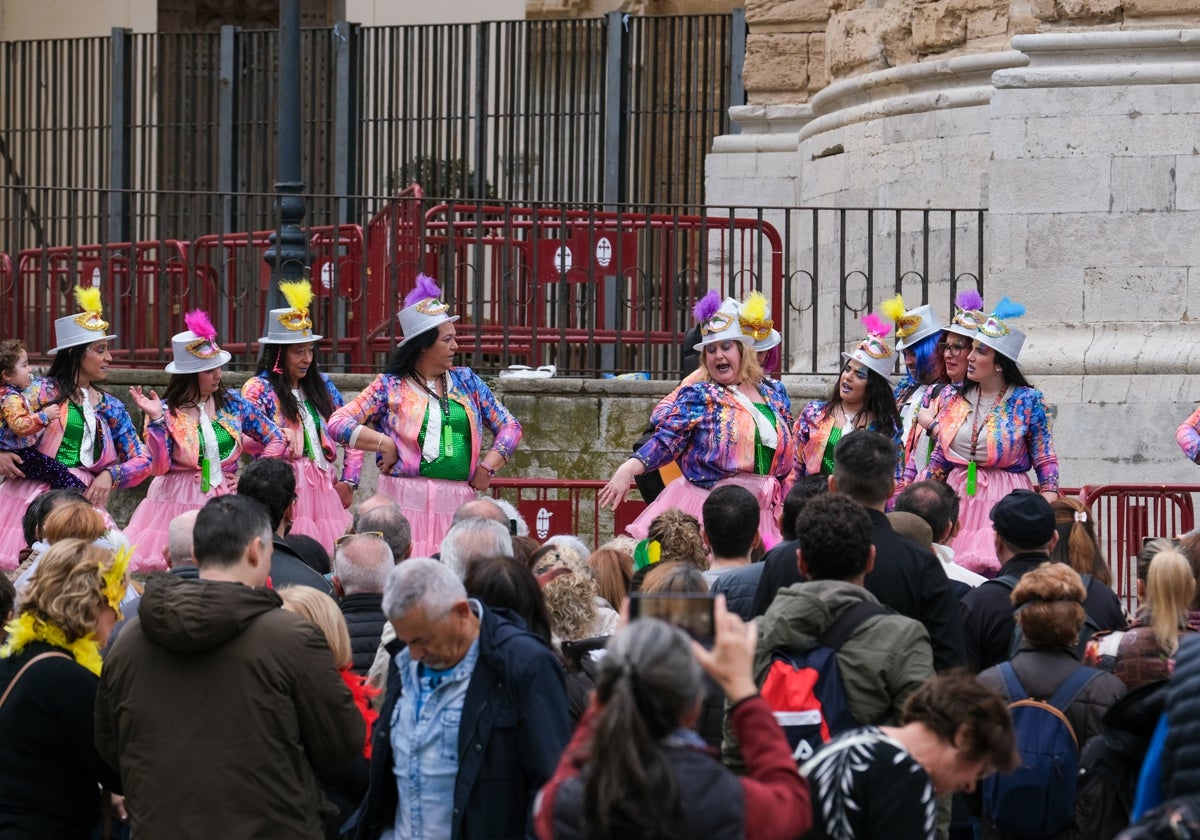 Tregua de lluvia para disfrutar del Carnaval Chiquito