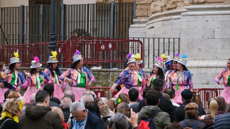 Tregua de lluvia para disfrutar del Carnaval Chiquito