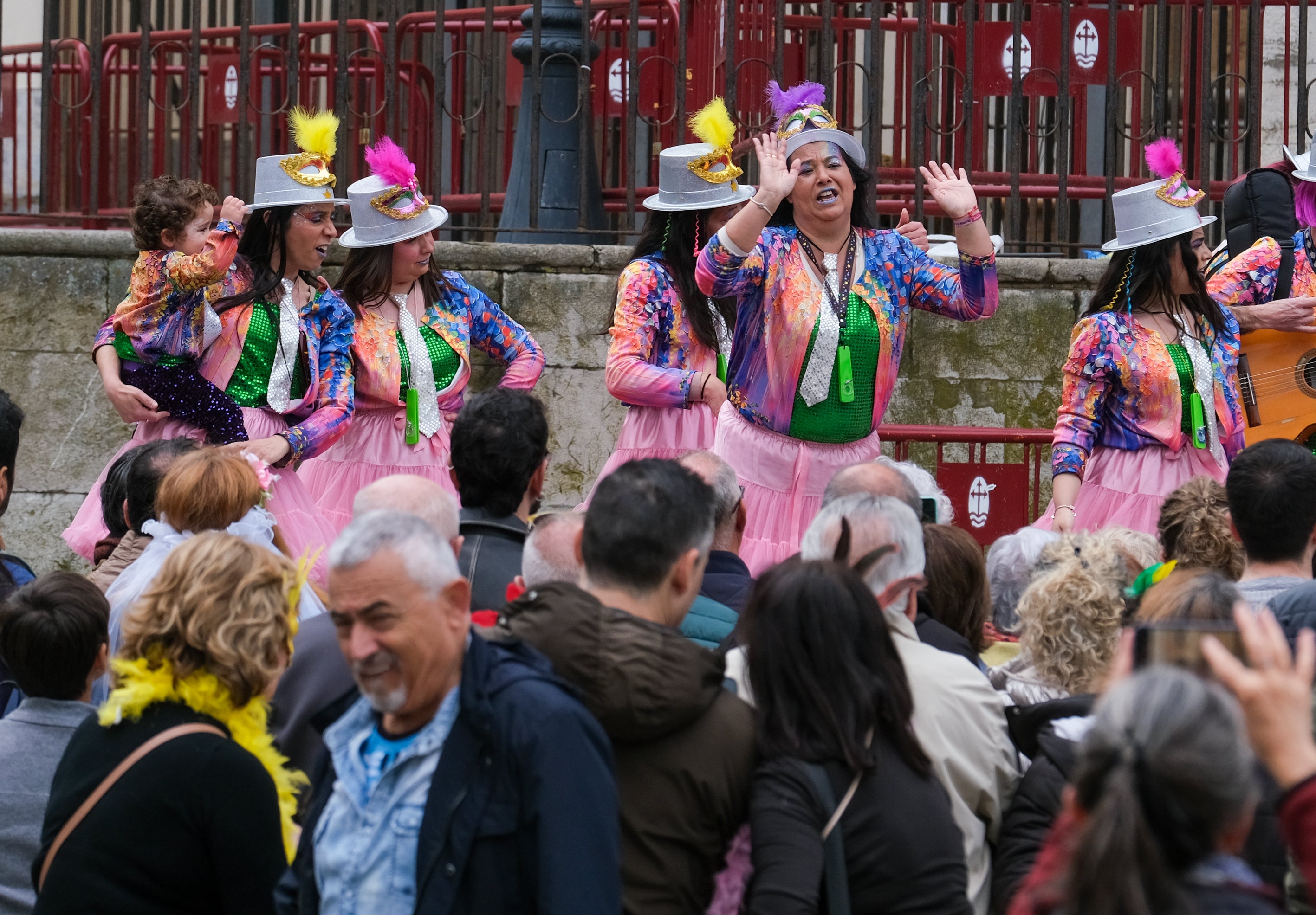 Tregua de lluvia para disfrutar del Carnaval Chiquito