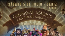 Cádiz Music Stadium se disfraza de Carnaval este sábado