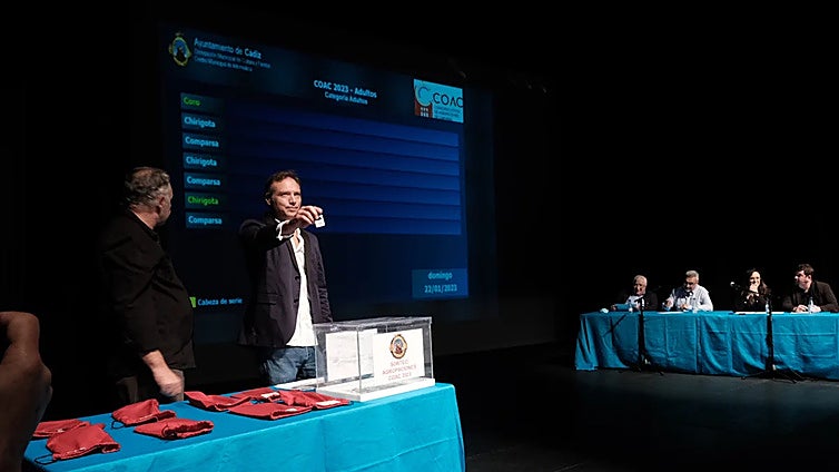 Las claves del sorteo del COAC 2026: agrupaciones por sesión y los cabezas de serie