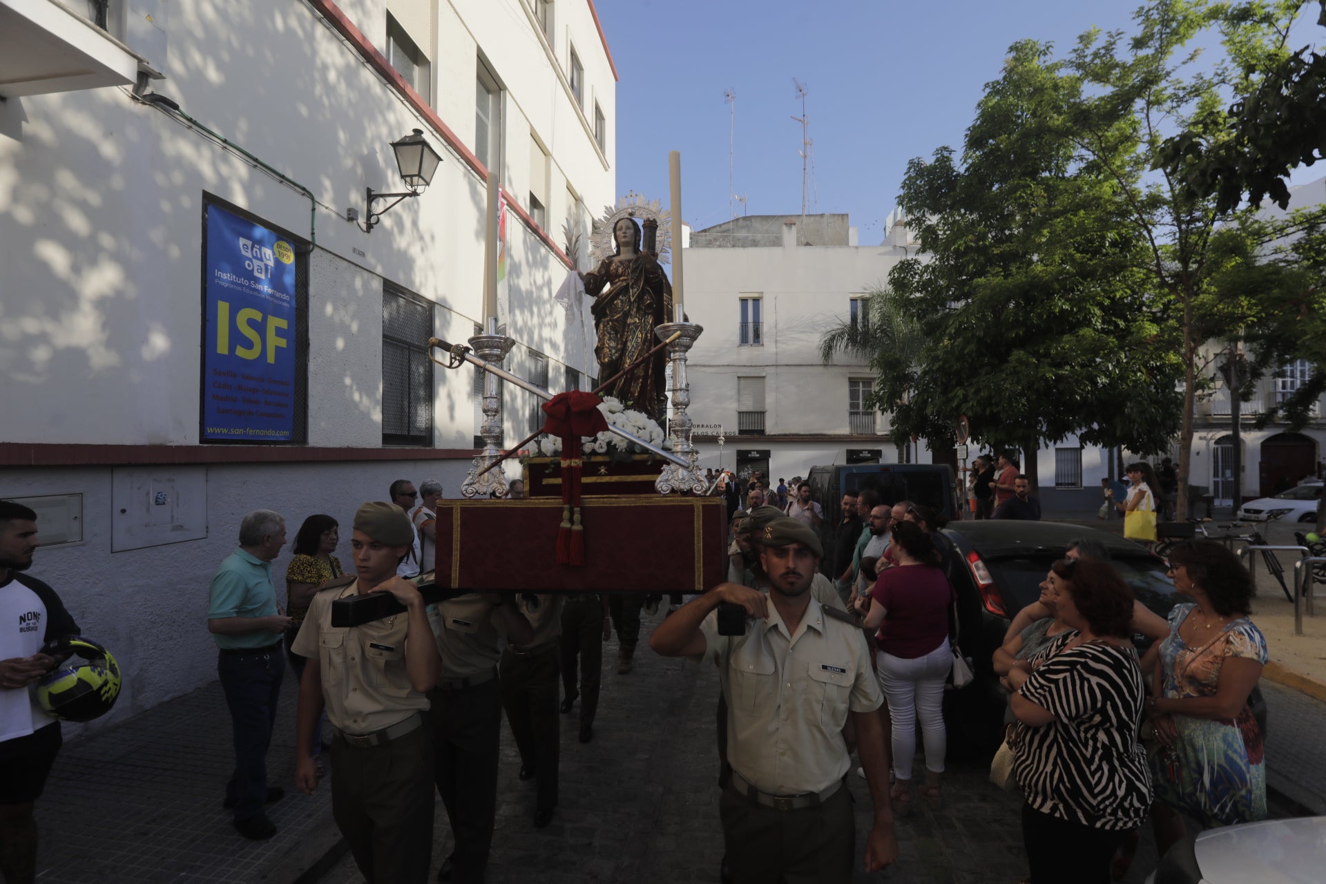 La Castrense vuelve a brillar restaurada y con sus imágenes