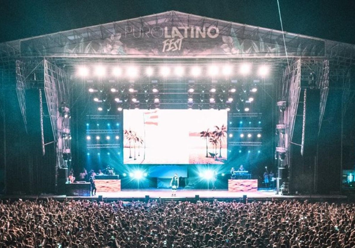 Uno de los conciertos del Puro Latino Fest.