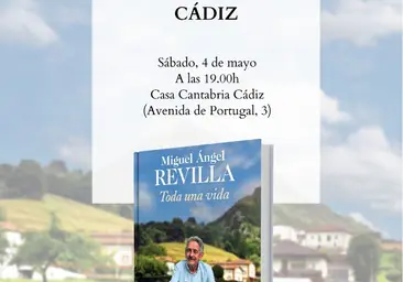 Miguel Ángel Revilla presenta su libro 'Toda una vida' en Cádiz