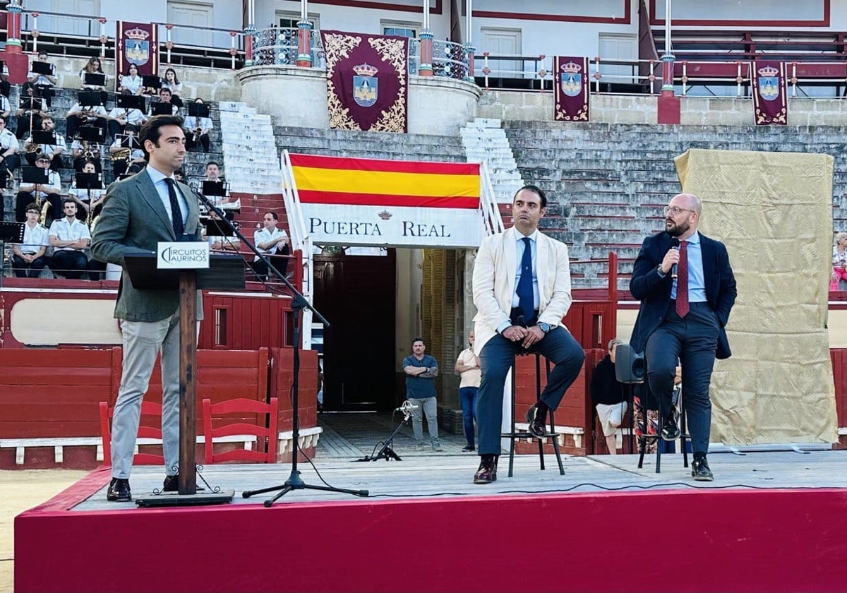 Presentación del cartel de la temporada de toros en El Puerto.