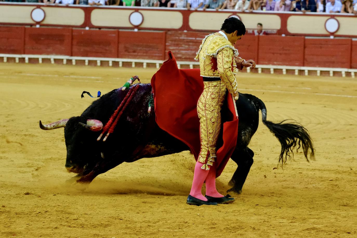 Rotundo triunfo de Manzanares que sale a hombros junto a Aguado en la última corrida del verano en El Puerto