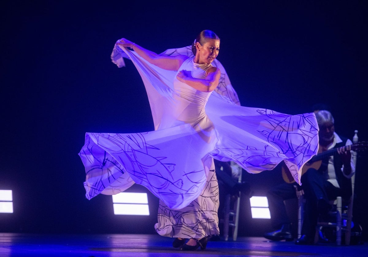 Sara Baras con su espectáculo 'Vuela', homenaje a Paco de Lucía.