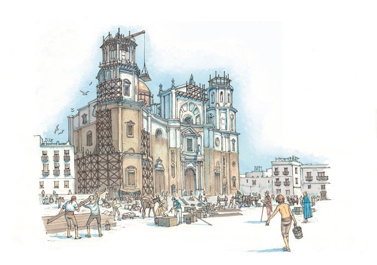 La ciudad de Cádiz en 1812 al detalle a través del lenguaje y el universo ilustrativo de Arturo Redondo