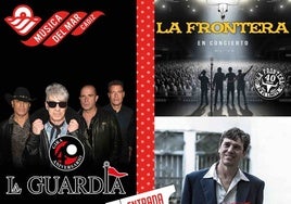 Los 80 llegan este viernes a Música del Mar con La Guardia, La Frontera y Javier Ojeda