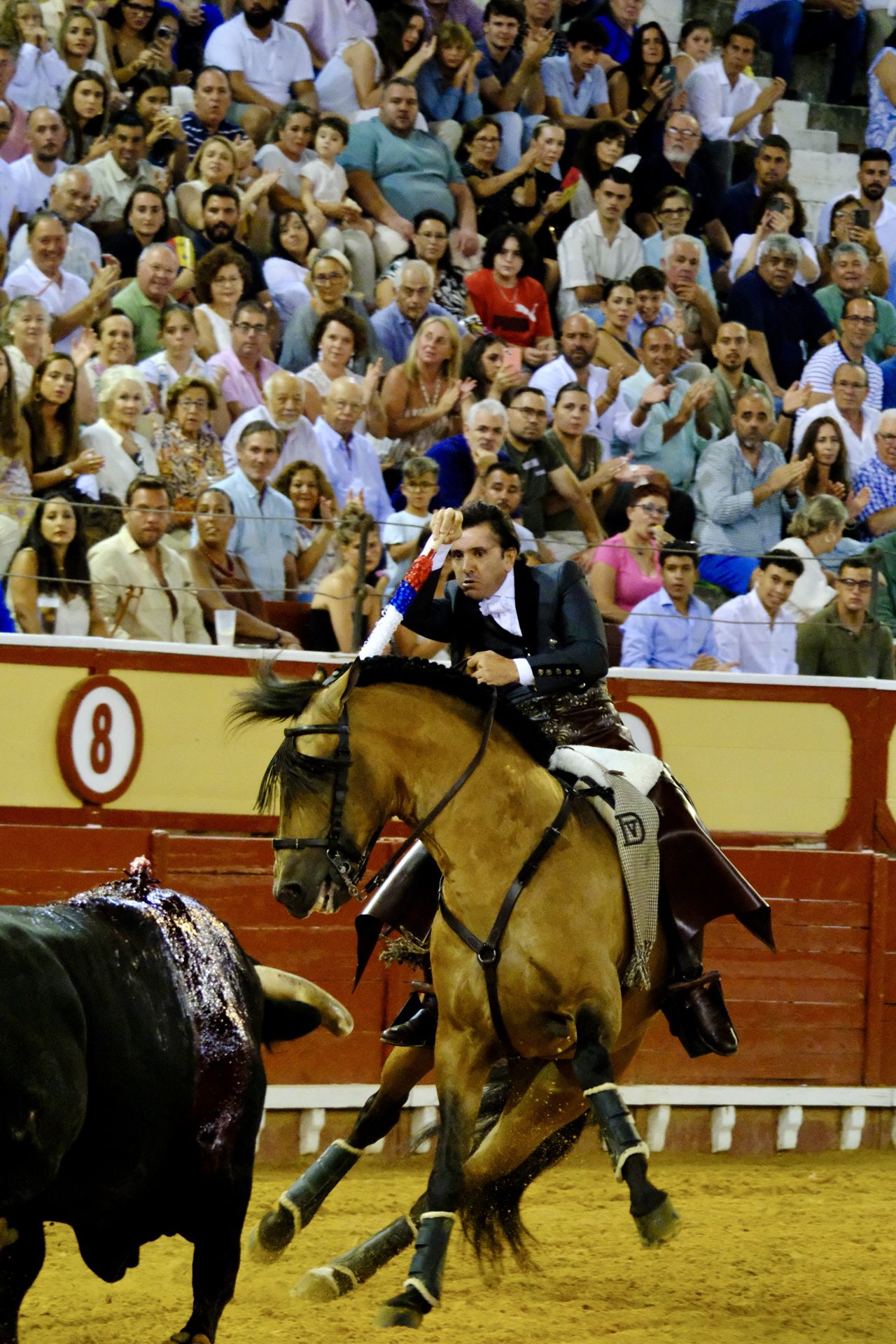 Fotos: Rui Fernandes y Diego Ventura salen a hombros en la nocturna de rejones de El Puerto