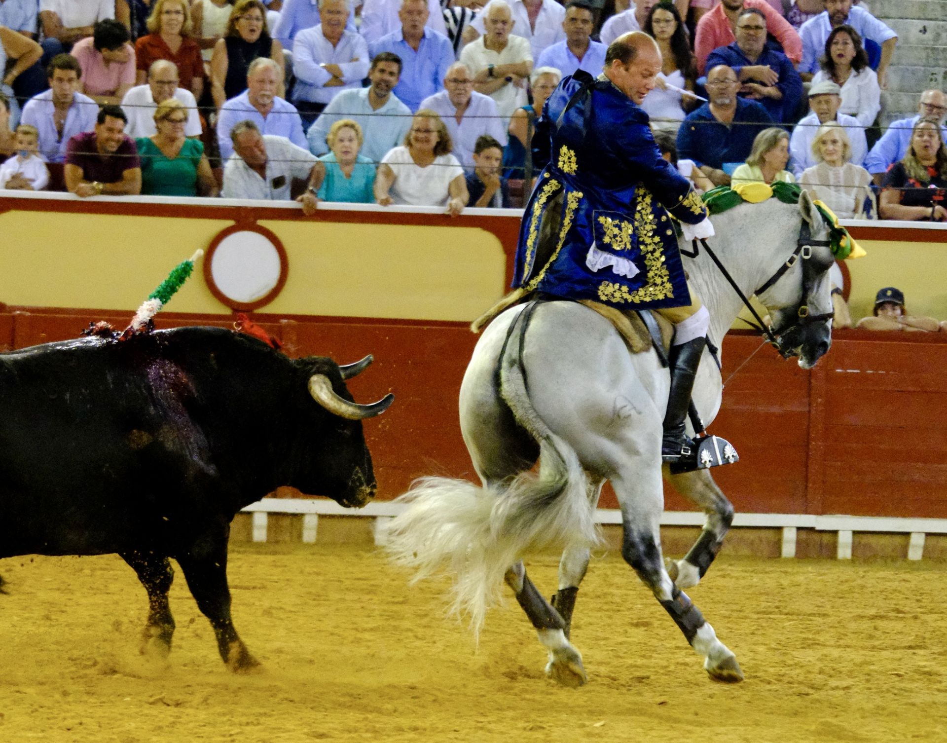 Fotos: Rui Fernandes y Diego Ventura salen a hombros en la nocturna de rejones de El Puerto
