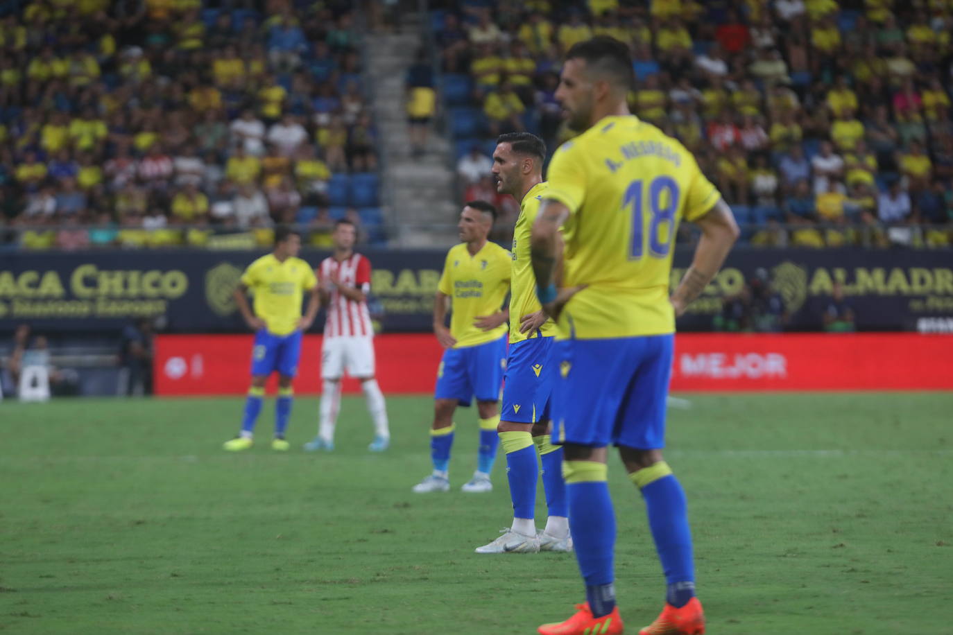 Las imágenes del partido Cádiz CF-Athletic de Bilbao en Carranza