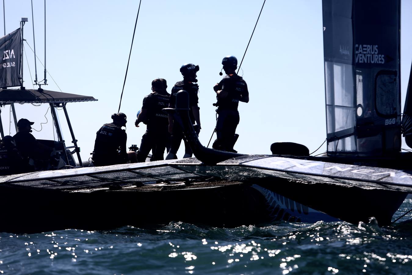 Disfruta de las mejores imágenes del primer día de SailGP en Cádiz