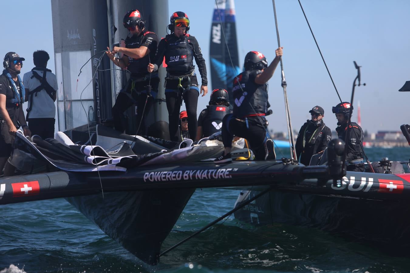 Disfruta de las mejores imágenes del primer día de SailGP en Cádiz