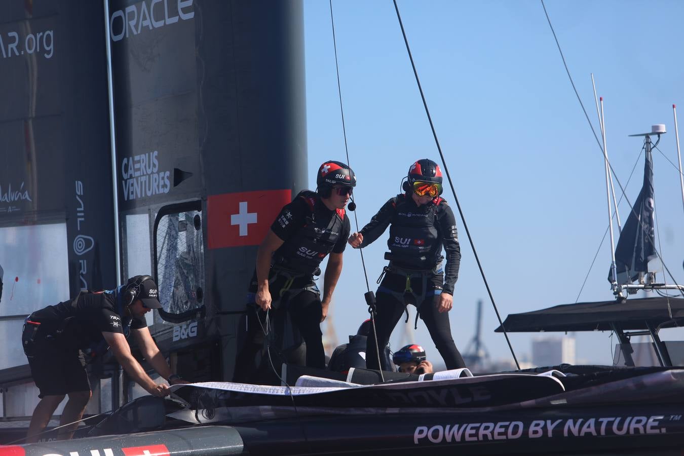 Disfruta de las mejores imágenes del primer día de SailGP en Cádiz