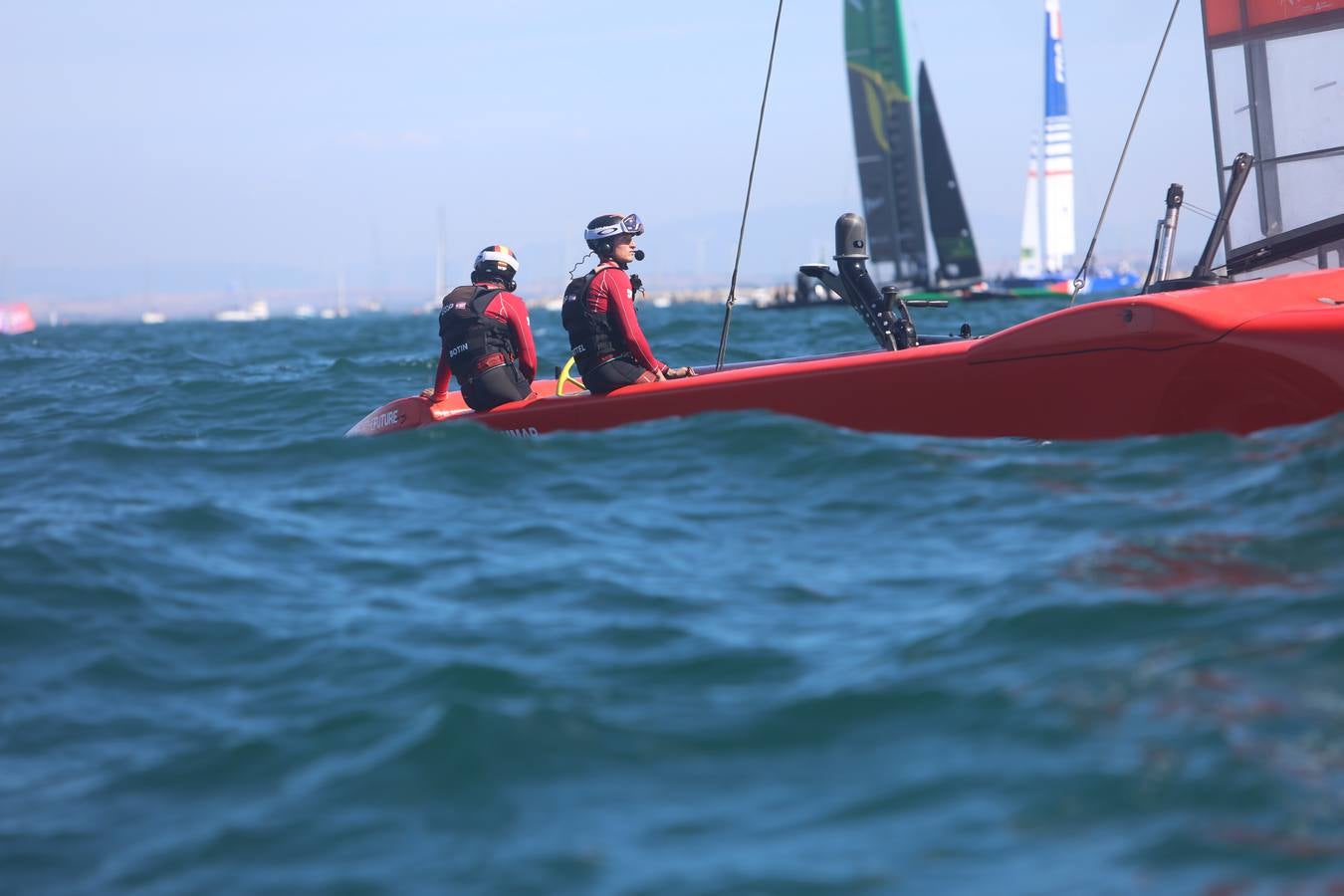 Disfruta de las mejores imágenes del primer día de SailGP en Cádiz