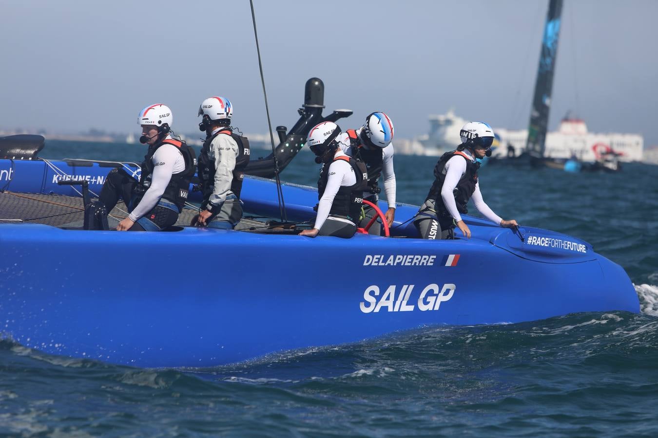 Disfruta de las mejores imágenes del primer día de SailGP en Cádiz