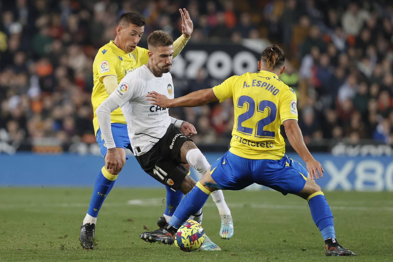 Fotos: El encuentro Valencia-Cádiz, en imágenes