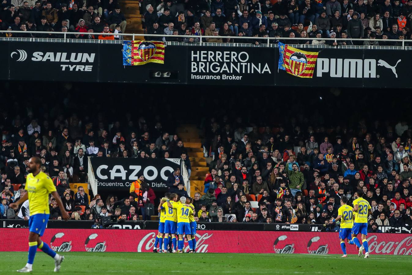 Fotos: El encuentro Valencia-Cádiz, en imágenes