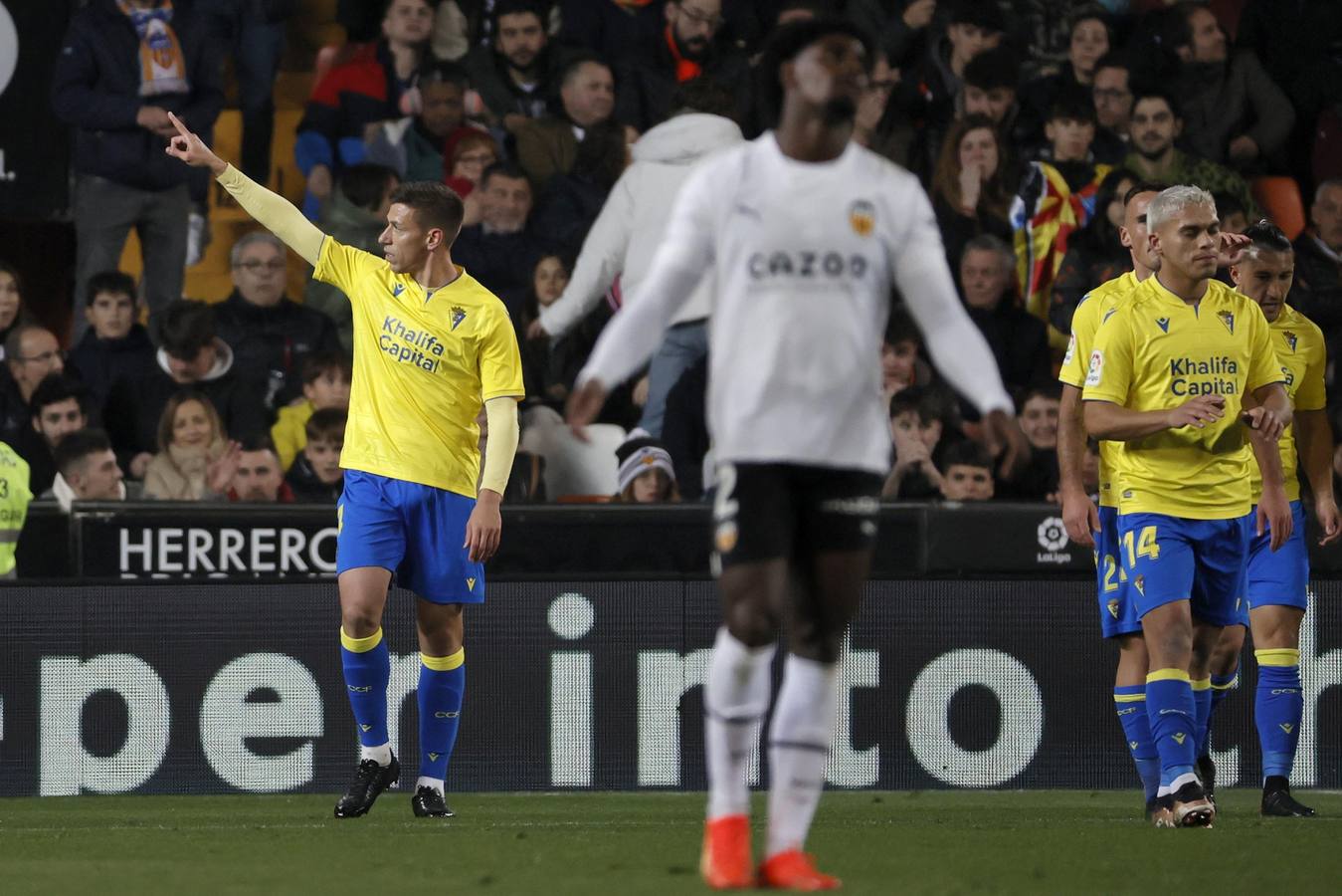 Fotos: El encuentro Valencia-Cádiz, en imágenes