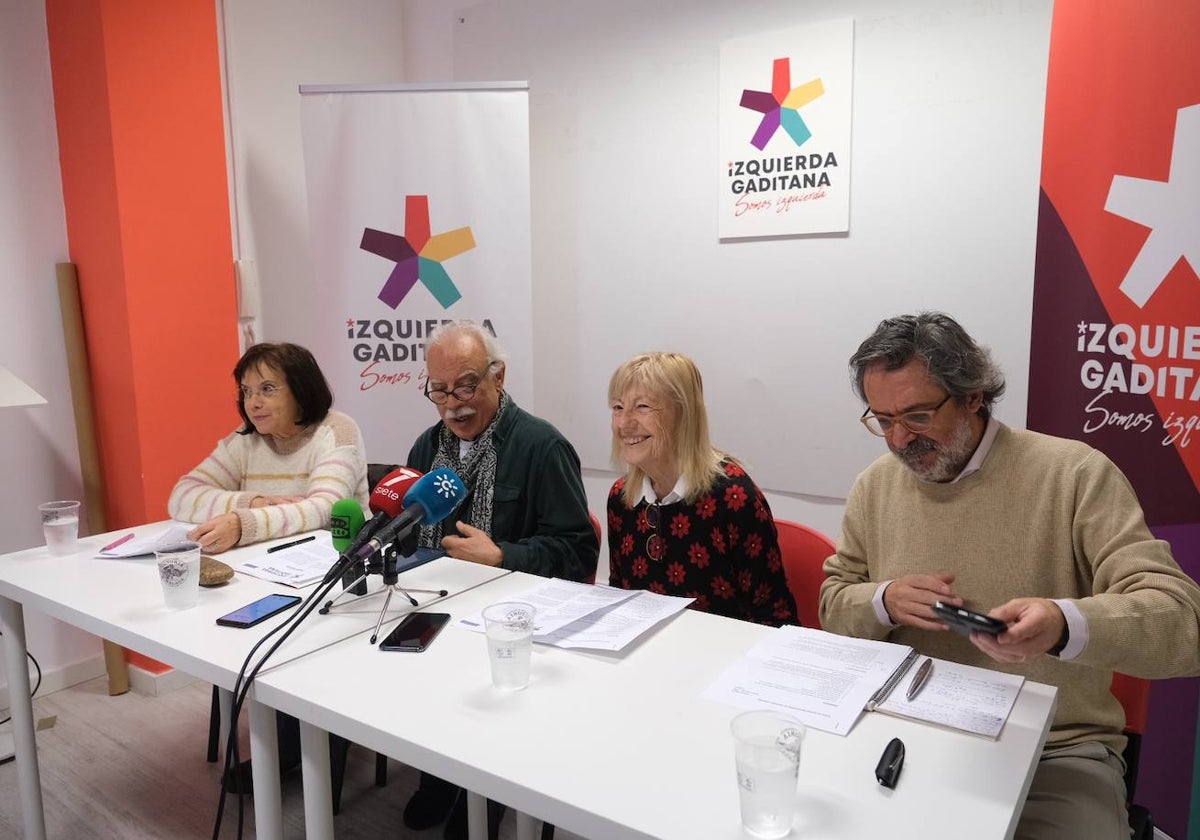 Acto de presentación de Izquierda Gaditana.