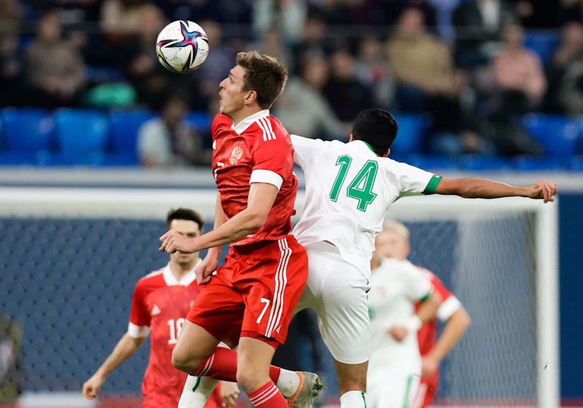 Rusia ganó 2-0 en San Petersburgo a Irak, la selección entrenada por el gaditano Jesús Casas.