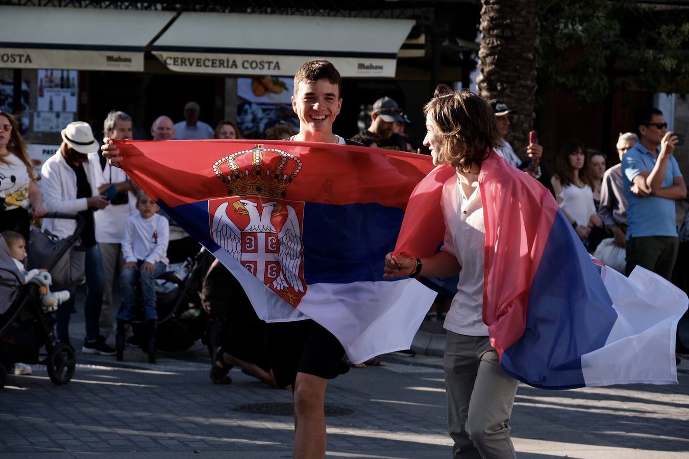 Fotos: Desfile de banderas del Campeonato de Europa de ILCA 4