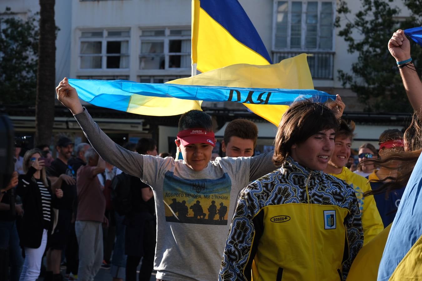 Fotos: Desfile de banderas del Campeonato de Europa de ILCA 4
