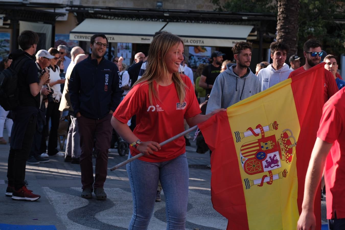 Fotos: Desfile de banderas del Campeonato de Europa de ILCA 4